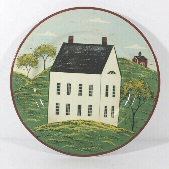 Brandon House Other - Country Life Warren Kimble 1998 plate Brandon Hous